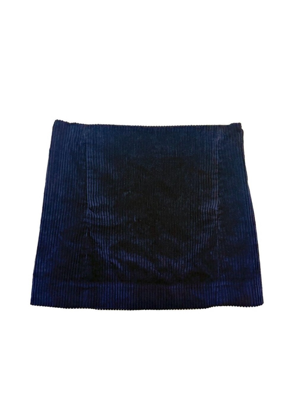 COS Navy Corduroy Mini Skirt